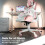 Set di 5 rotelle per sedia da ufficio, colore rosa 3