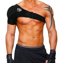 Brace Cobhsaíochta Gualainne MesaSe – Tacaíocht Neoprene In-análaithe don Rotator Cuff, Comhpháirteach AC, Faoiseamh Péine – Muinchille