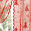 Christmas Sheer Curtains Red with Tree Pattern 2-Pack 5