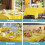 2-pack 90x132 tum gul polyester rektangulär bordsduk – fläck- och skrynkelresistent, för middagar, fester, bröllop, buffé 5