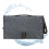 Waterproof Diaper Bag Backpack with Foldable Changing Station and Stroller Hooks for Travel 1