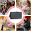 Waterproof Diaper Bag Backpack with Foldable Changing Station and Stroller Hooks for Travel 3
