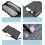 Waterproof Diaper Bag Backpack with Foldable Changing Station and Stroller Hooks for Travel 5