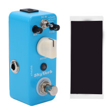 Guitar Harmonizer Pedal Precise Pitch Shifting Studio Church Plate Reverb Types True Bypass Full Metal Shell Mini Portable Lightweight Compact Noise