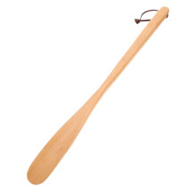 3Ud Calzador De Madera Colgante Khaki, Para Personas Mayores
