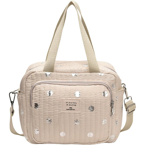 Waterproof Large Capacity Diaper Bag with Stroller Straps and Multiple Storage Compartments 2