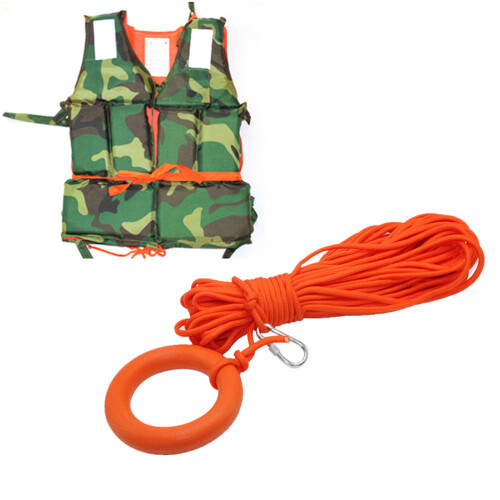 3Pz Corda Arancio Con Braccialetti Per Nuoto E in Acqua