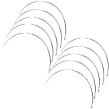 100St Robuuste C-Vormige Naalden Naaien Handwerk