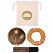 4Sets Decoratieve Koperen Zangkom Set Voor Yoga En Meditatie