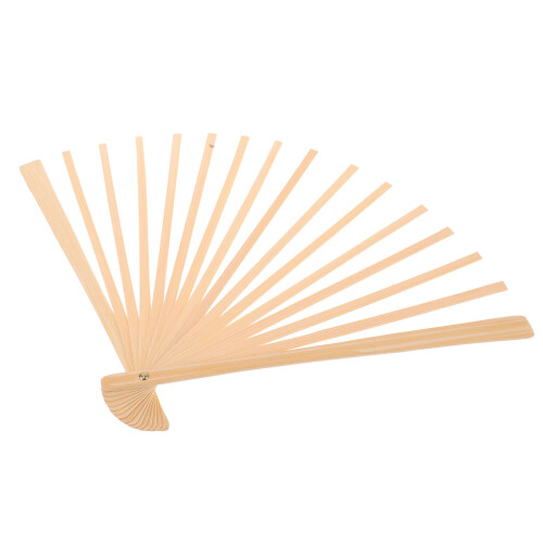 2Ud Marco Bambú Khaki Para Abanicos Decorativos DIY