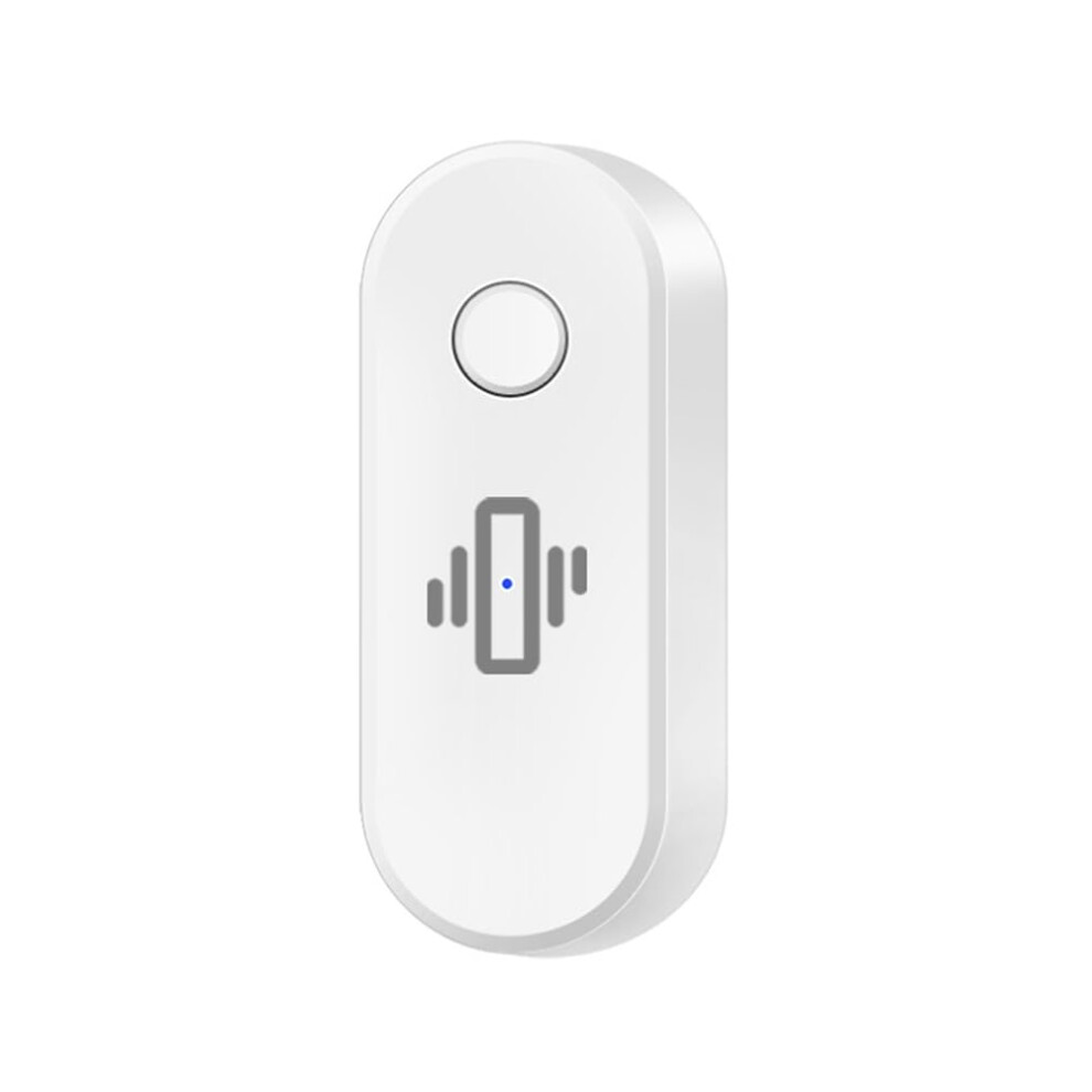 Smart Wifi Vibration Sensor Alarm Wireless Vibration Detector Realtime Activity And Shock Detection White 9771547249887