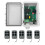 AC220V Roller Shutter Control Board Tubular Motor Receiver +5xRemote Control for Garage Roller Shutter Gate Opener 1