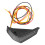 Universal Motorcycle Handguards 22Mm-28Mm Handlebar Protector with Led Turn Signal Light For- 1