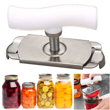 Jar Opener, Bottle Cap Opener, Stainless Steel Lids, Jar Opener, Labor Saving for Elderly