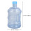 TINKSKY Reinstwasserflasche, tragbarer PC-Eimer mit Griff, 5 l 6