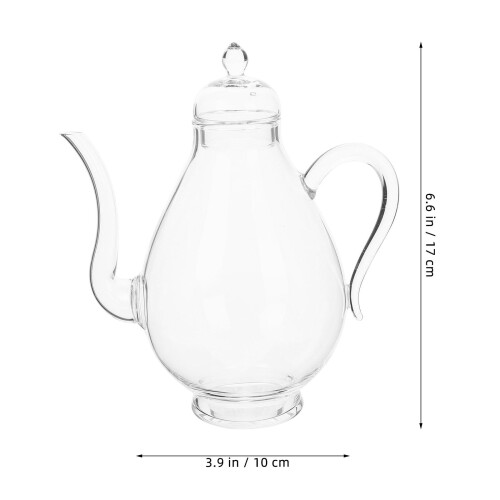 Bule de vidro vintage com infusor, 650ml 1