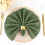 BalsaCircle 50 Pieces 20" Willow Green Polyester Napkins Wedding Kitchen 4