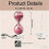 Heart 2D Flat Acrylic Ornament Minimalist Decor 1pc 4