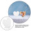 Κορνίζα φωτογραφιών σε σχήμα καρδιάς χωρίς επωνυμία, ακρυλική 10,50X8,50X4,00CM, λευκή 4
