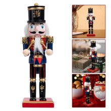 FRCOLOR Quebra-Nozes da Marinha, Enfeite de Natal, Soldado de Madeira para Decoração de Prateleira, 1 peça