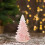 Pink Resin Crystal Christmas Tree Ornament 4