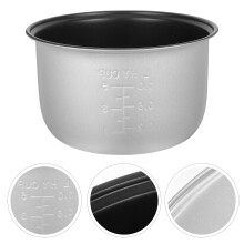 Cuiseur à riz antiadhésif, cuve intérieure en alliage, cuisson du riz, usage domestique, 1 ensemble