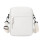 Mini-Umhängetasche Unisex Weiß 2