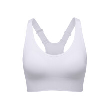HEVIRGO Dames Sportbeha met Hoge Hals en Racerback, Gevoerde Bralette met Ondersteuning, Fitness Crop Top voor Dagelijks Gebruik, Yoga en Gym