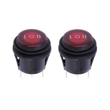 2 phíosa AC6A/250V3 bioráin Babhta Rocálaí Toggle AR/ASG Uiscedhíonach SPDT Cnaipe Lasctha Do Ghluaisteáin agus Bád