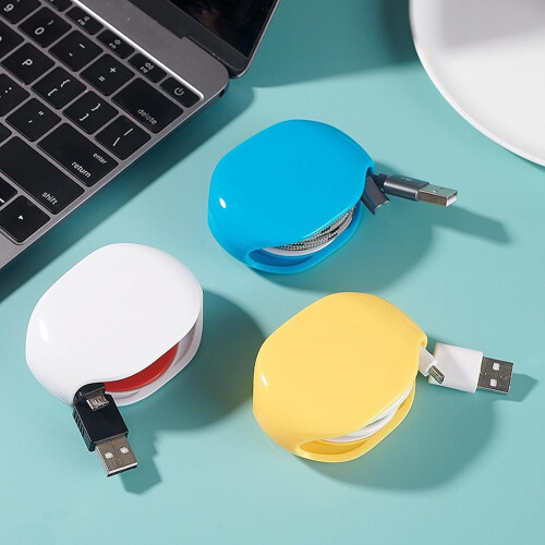 Enrolador de cabos automático Sightgaze para cabos USB-C 1