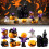 Μινιατούρες Halloween: Φιγούρες από ρητίνη με κολοκύθα, φάντασμα και στοιχειωμένο 1