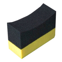 Tampone applicatore per lucidare pneumatici e pulire l'auto