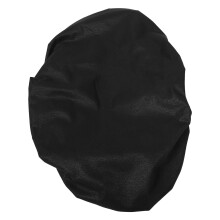 Motorfietszadelbeschermer, motorfietszadelhoes, zwart PU-leer, 1 stuk