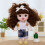 Boneca de silicone para vestir princesa, 21,8 cm (8,6 polegadas), com múltiplas articulações. 8