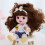 Boneca de silicone para vestir princesa, 21,8 cm (8,6 polegadas), com múltiplas articulações. 6