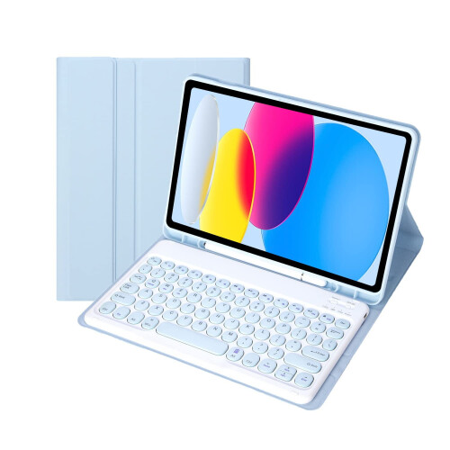 Θήκη πληκτρολογίου για συμβατότητα με Samsung Galaxy Tab A9Plus2023, μαλακή θήκη με μαγνητικά