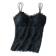 Femeii dantela camisol dantelă frumusețe spate sling bottoming lenjerie lungă din dantelă anti-iluminare camisol de dimensiuni mari înfășurat