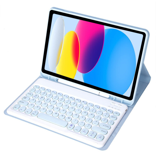 Θήκη πληκτρολογίου για συμβατότητα με Samsung Galaxy Tab A9Plus2023, μαλακή θήκη με μαγνητικά 2