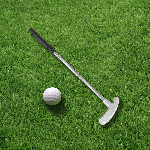 Minigolf-Putter mit TPR-Griff, Edelstahl-Schlägerset 2 1