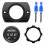 12V-24V Waterproof Car Motorcycle LED Digital Display Voltmeter Voltage Meter Black 1