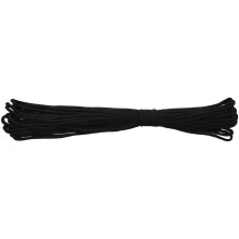 Paracord 550 Parachute Rope 7 Core Strand for Climbing Camping Buckle Rope Black 50FT