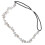 Frauen Elegante Blume elastisches Haar Band Stirnband Silber 1