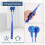 Plastic  2 in 1 Magnetic Hammer Knock Massager Back Scratcher 4