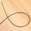 Roll Black Waxed Cotton Necklace Beads Cord String 1mm HOT 7