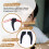 1 paio Bicchieri silicone Anti-out gancio 'orecchio Nero 2
