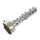 Silver Motorcycle Exhaust Can Muffler Insert Baffle DB Killer Silencer 48mm x 140mm 2