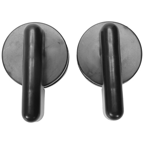 2pcs Public Toilet Door Locking Rotating Red Green Indicator Knob Lock 1