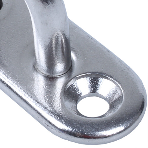 4PZ 5Mm 304 Gancio In Acciaio Inossidabile Oblungo Con Occhiello Per Graffetta 1