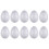 10 eggs 6 cm white Easter Egg decorative egg for painting or sticking 1