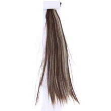 Extensiones de pelo con clip de pelo humano de mujer 7pzs 70g 20 pulgadas Camello-marron + oro-marron